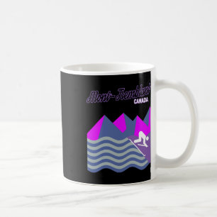 Mont tremblant Quebec Canada Ski Resort Snowboardi Kaffeetasse