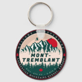 Mont-Tremblant Quebec Laurentian Mountains Canada Schlüsselanhänger (Vorderseite)