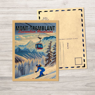 Mont-Tremblant Quebec Laurentian Mountains Kanada Postkarte