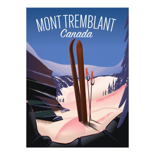 Mont Tremblant Ski Canada Fotodruck (Vorne)