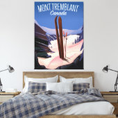 Mont Tremblant Ski Canada Leinwanddruck (Insitu (Schlafzimmer))