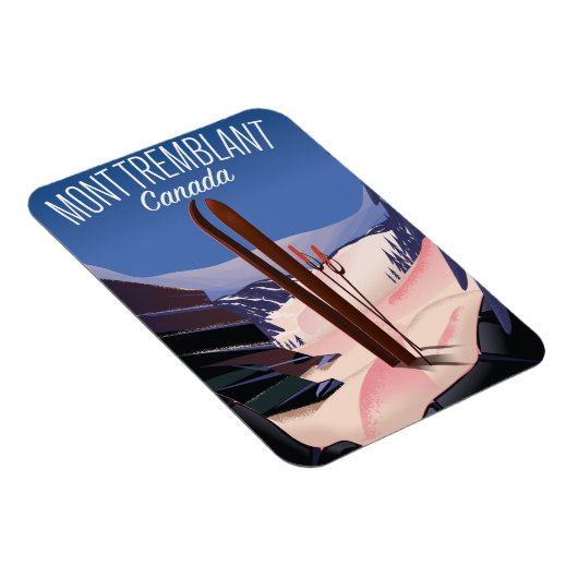 Mont Tremblant Ski Canada Magnet (Rechte Seite)