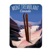 Mont Tremblant Ski Canada Magnet (Vertikal)