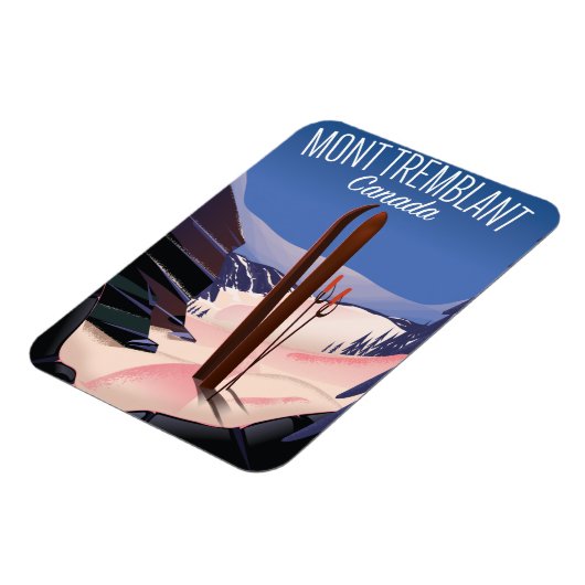 Mont Tremblant Ski Canada Magnet (Linke Seite)