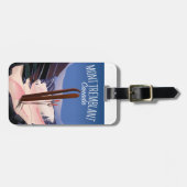 Mont Tremblant Ski Canada Poster Gepäckanhänger (Vorderseite horizontal)