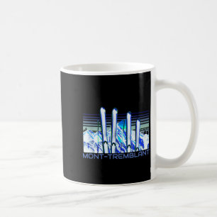Mont-tremblant-Ski-Zubehör Retro Mont-Tremblan Kaffeetasse