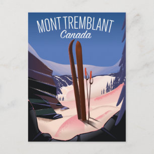 Mont Tremblant Skigebiet Kanada Postkarte