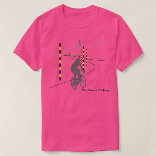 Mont Ventoux Cycle Challenge T-Shirt (Design vorne)