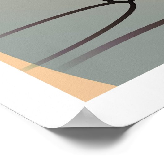 Mont Ventoux - Fahrradplakat Poster (Ecke)