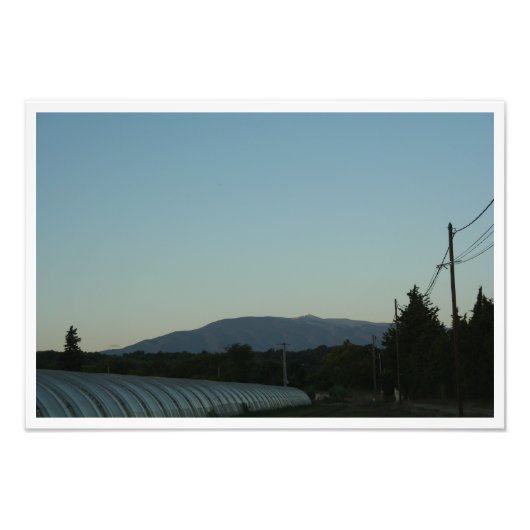Mont Ventoux Fotodruck (Vorne)