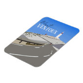 Mont ventoux, French Alpes Magnet (Linke Seite)