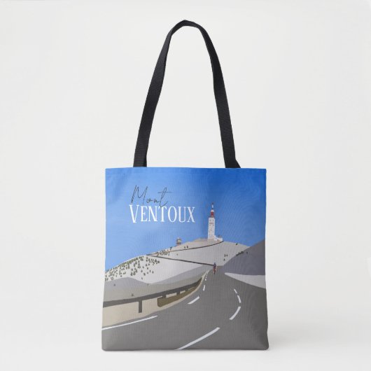 Mont Ventoux, handgezogen, Fahrrad, Straßenrad Tasche (Vorderseite)