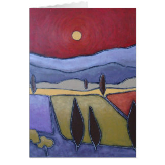 Mont Ventoux II Kunst-Karte