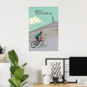 Mont Ventoux Radreiseplakat Poster (Heimbüro)