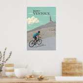 Mont Ventoux Radreiseplakat Poster (Küche)