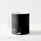 Mont Ventoux Sault Route Provence Frankreich Rad T Kaffeetasse (Vorderseite Links)