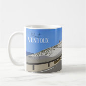 Mont Ventoux Zyklusmagnet Kaffeetasse (Links)