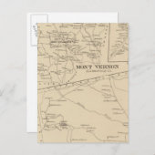 Mont Vernon, Sharon Postkarte (Vorne/Hinten)