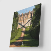 Montacute House State Zuhause Quadratische Wanduhr (Winkel)