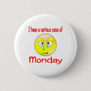 Montag-Blues Button