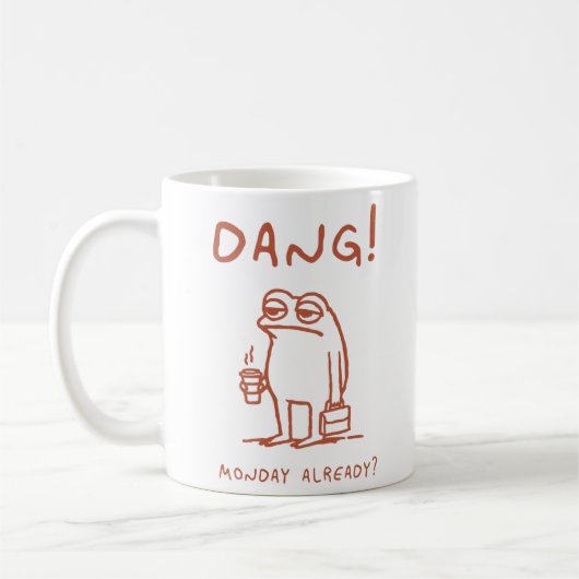Montag Blues Frog Kaffeetasse (Links)