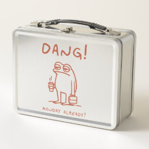 Montag Blues Frog Metall Brotdose