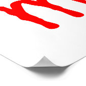 Montag Blues Poster (Ecke)