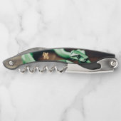 Montag Chinesisches Neujahr Schlange Monogram Gebu Kellnermesser (Rückseite)