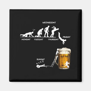 Montag Dienstag Donnerstag Freitag Samstag Sonntag Magnet