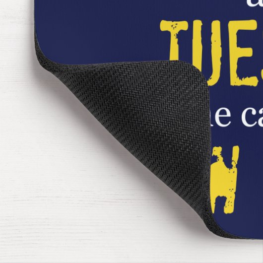 Montag Dienstag Mousepad (Ecke)