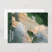 Montag Falls, Paraguay Postcard Postkarte (Vorne/Hinten)