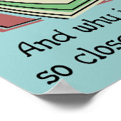 Montag Far vom Freitag Funny Poster Sign (Ecke)