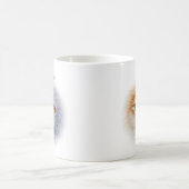 Montag Freitag Sad Kitty Happy Kitty Kaffeetasse (Mittel)