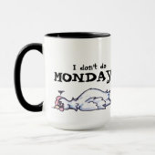 Montag-Huhn-Tasse Tasse (Links)