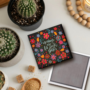 "Montag ist ein Neubeginn" Inspirivity Magnet
