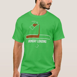 Montag Kaffee Koffein Addict Geschenk T-Shirt