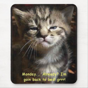 Montag-Katze Mousepad