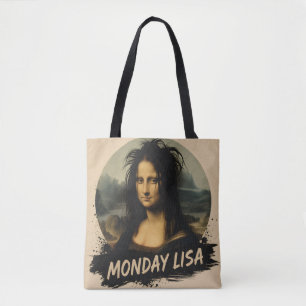 Montag Lisa Lustige Renaissance-Kunst Tasche