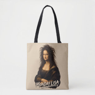 Montag Lisa Lustige Renaissance-Kunst Tasche