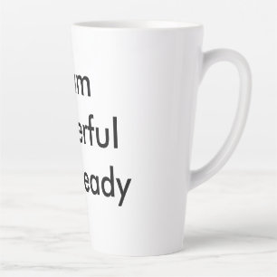 Montag-Magie-Latte-Tasse – Lustiger Kaffee-Spruch Milchtasse