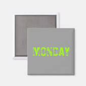 MONTAG MAGNET (Vorderseite/Rückseite)