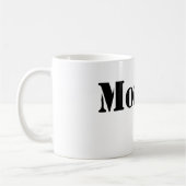 Montag-Mannlogo-Tasse Kaffeetasse (Links)