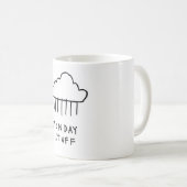 Montag-Material Kaffeetasse (VorderseiteRechts)