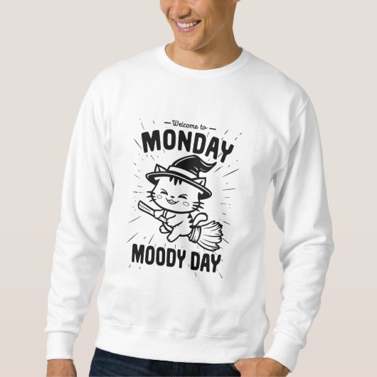 Montag, Moody Day Sweatshirt (Vorderseite)