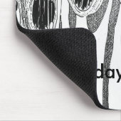 Montag Morgen! Mousepad (Ecke)