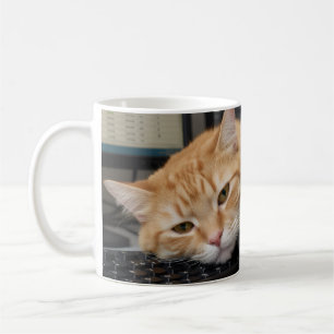 Montag Motivations-Tasse, Büro-Spaß Katzen Kaffeetasse