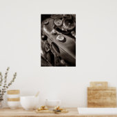 Montag Motorrad Poster (Küche)