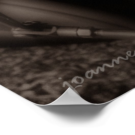 Montag Motorrad Poster (Ecke)