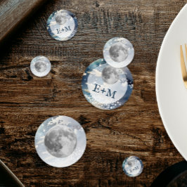 Montag-Nacht-Himmel-Hochzeit Konfetti