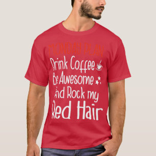 Montag-Plan Redhaar Redhead Ginger T-Shirt